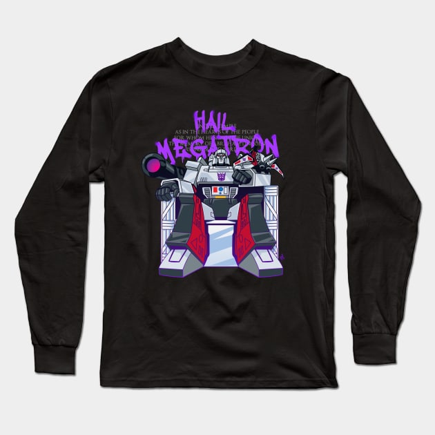 All Hail! Long Sleeve T-Shirt by elblackbat